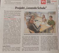 ZeitungsberichtLesendeSchule